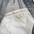 1980's Levi's 501 FADED BLACK DENIM PANTS... W32 L32