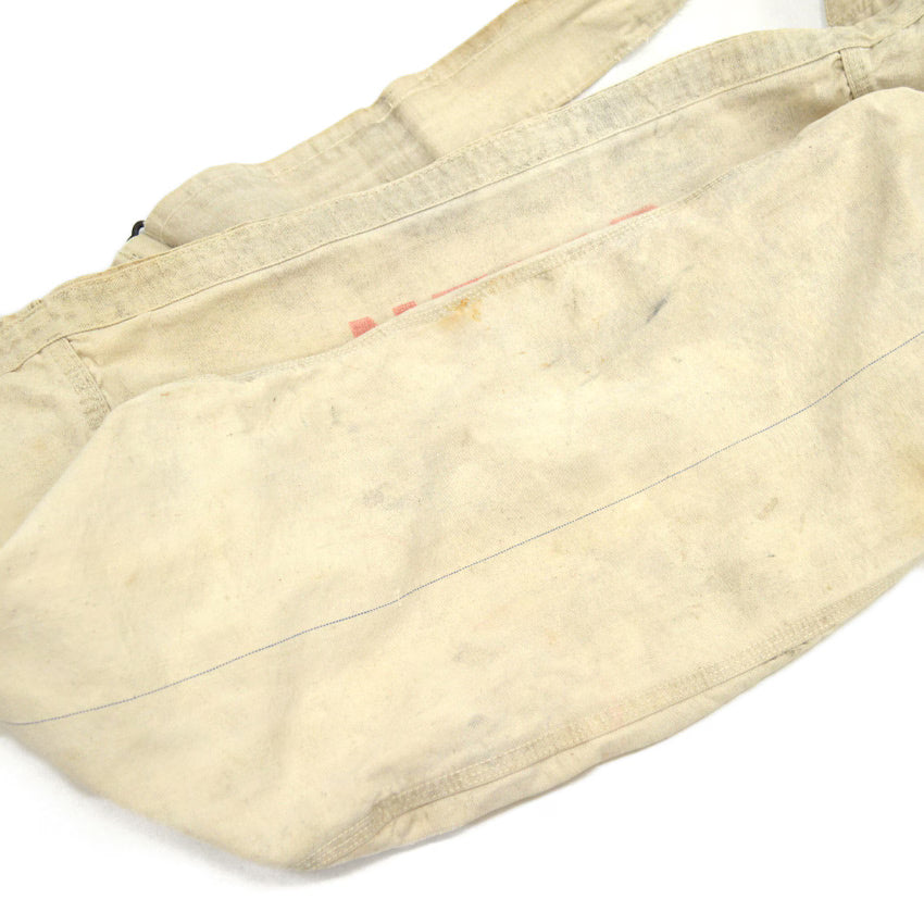 c.1950's NEWS-TIMES DELIVERY BAG WITH STENCIL...