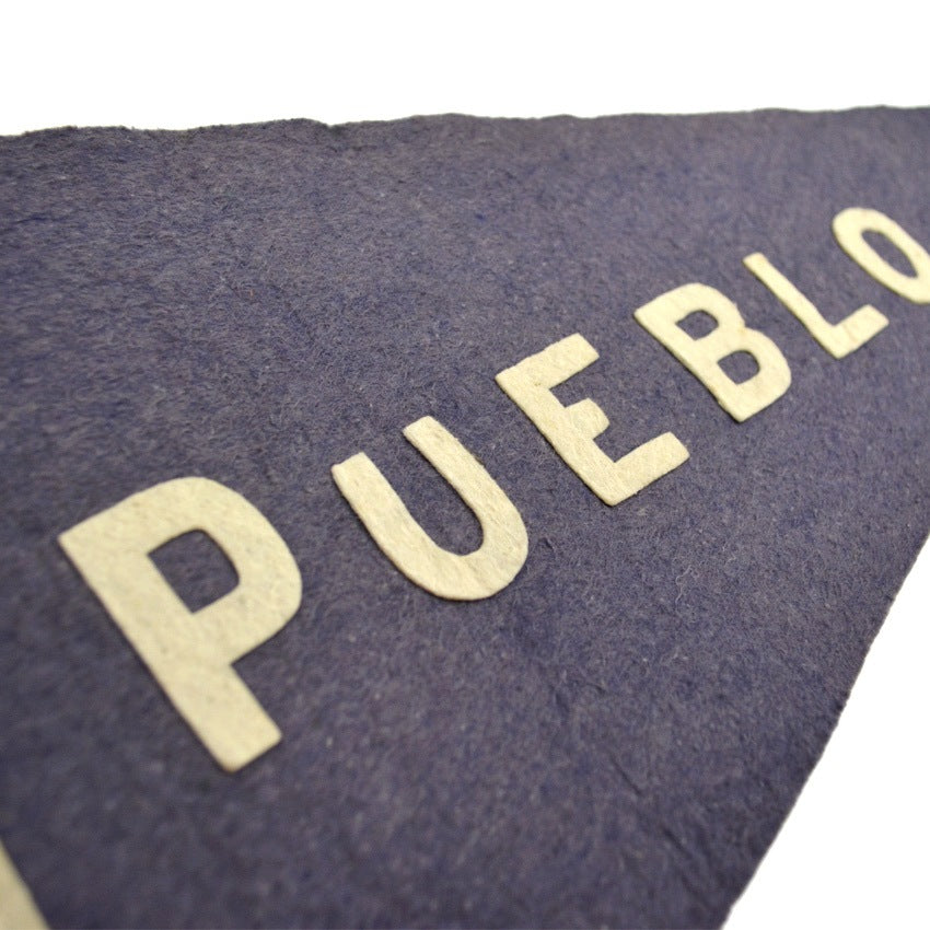 OLD PUEBLO PENNANT ... ナス紺