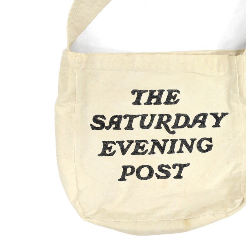 OLD THE SATURDAY EVENING POST DELIVERY BAG...