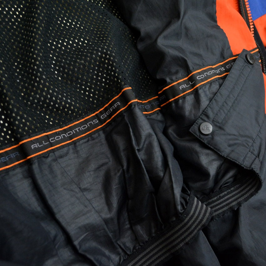 1990's NIKE ACG STORM FIT JACKET ORANGE×BLUE×BLACK... M