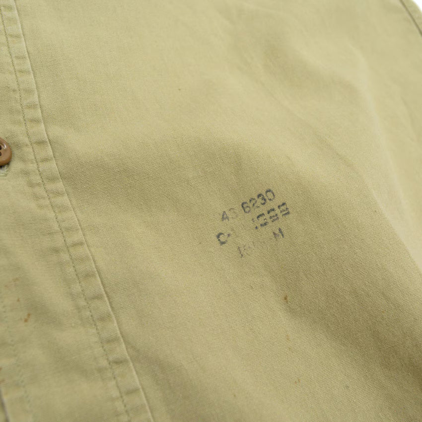 1950's PENNEY'S BIGMAC US SMOKE JUMPERS STENCIL POPLIN SHIRT ... M