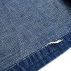 1940's USNAVY WW2 SHAWL COLLAR DENIM JACKET...
