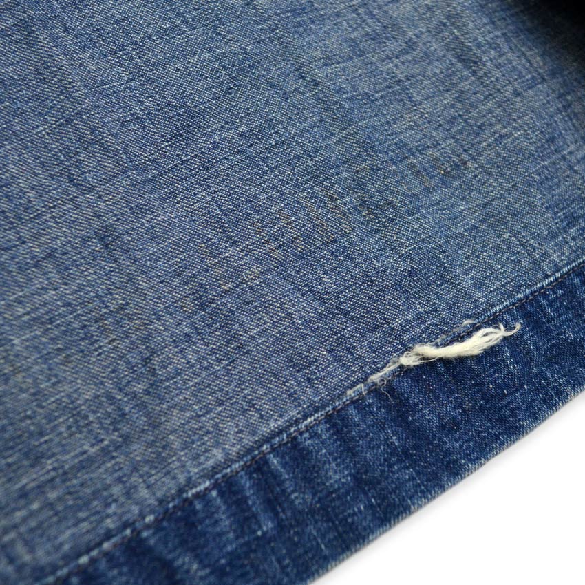 1940's USNAVY WW2 SHAWL COLLAR DENIM JACKET...