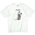 1980's Hanes BEEFY-T Poodle Dog Print T-shirt ... XL