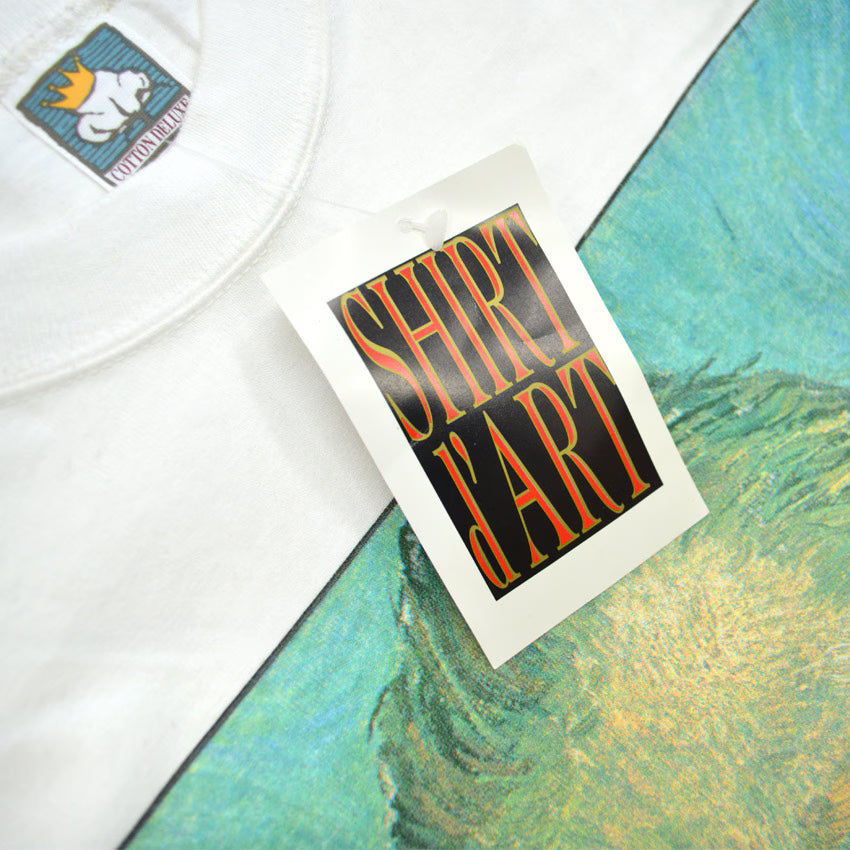 1990's Deadstock anvil ゴッホ 自画像 T-shirt ... L