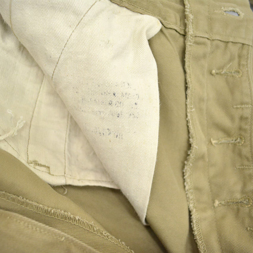 1950's USMC OXFORD SHIRT & KHAKI CHINO TROUSERS...