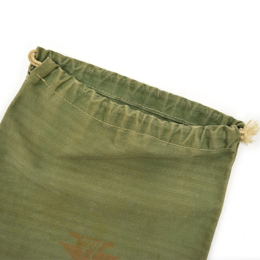1940's WW2 HBT KIT BAG COLONEL EAGLE STENCIL...