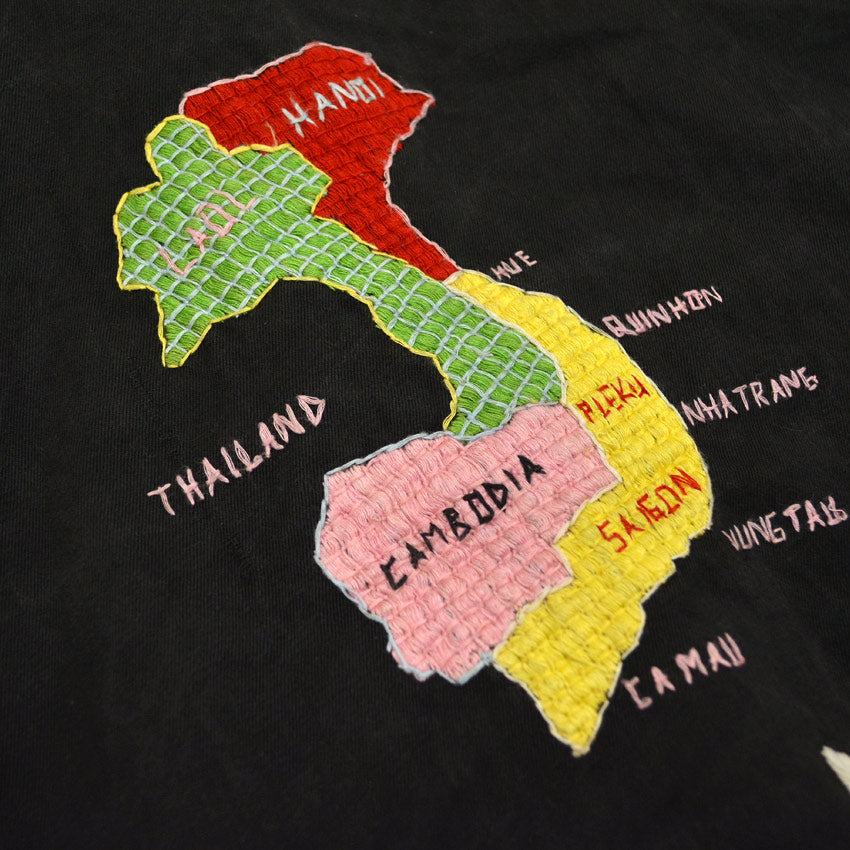 1960s Vietnam Tour Jacket (Vietnamese style) USN Buttons...
