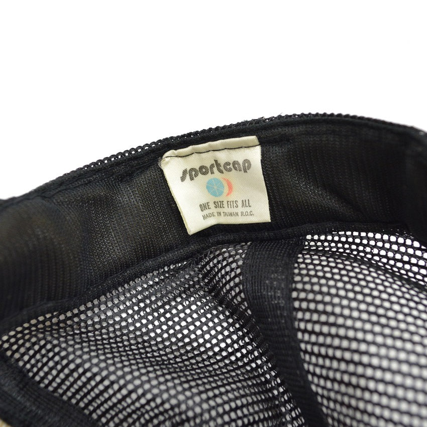1980's~ HARLEY DAVIDSON BLACK MESH CAP...