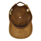 1980's LLBEAN SUEDE LEATHER CAP... LARGE