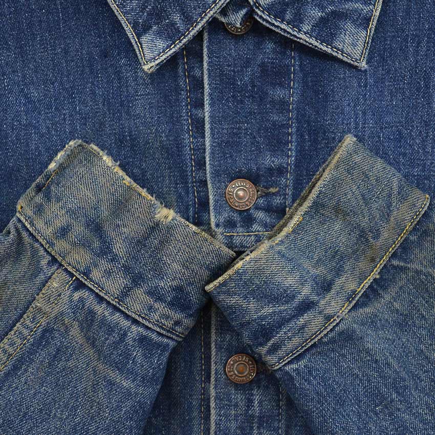 1960's LEVI'S 557 DENIM JACKET ... Fits like 40