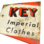 KEY Imperial Clothes Advertising Metal Sign...