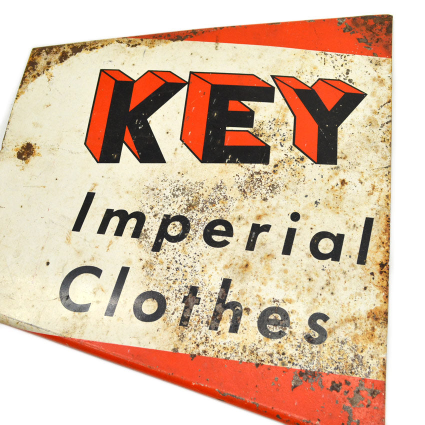 KEY Imperial Clothes Advertising Metal Sign...