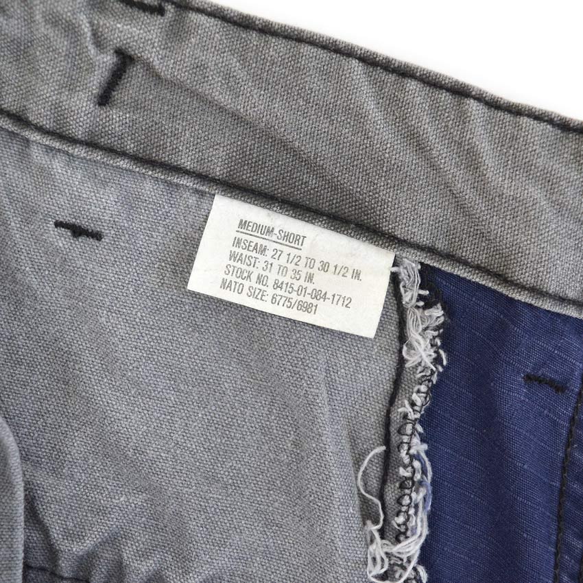 1980's CAMO Distributors Jungle Fatigue Pants Navy... MS