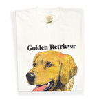 1990's Deadstock SCREEN STARS Golden Retriever Dog Print T-shirt ... XL