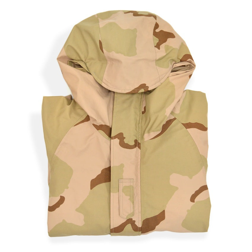 DEADSTOCK USARMY ECWCS GORE-TEX DESERT CAMO PARKA... SS