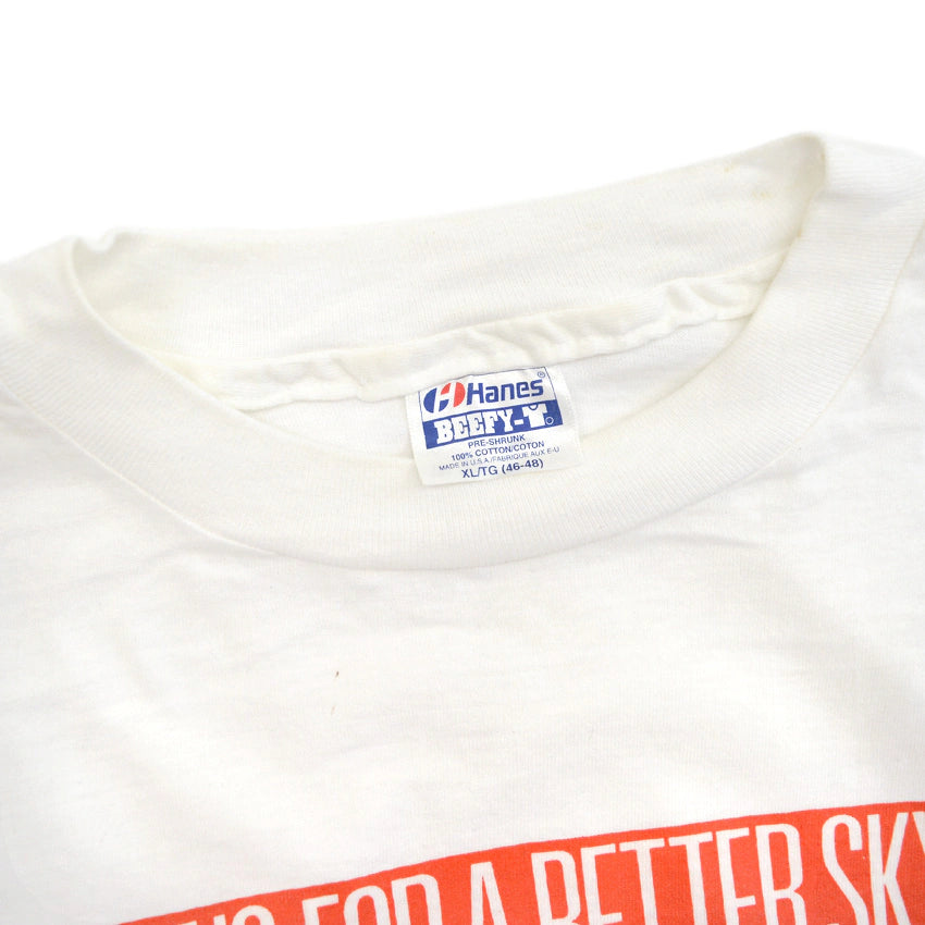 1980's~ Hanes BEEFY-T MONA ART T-SHIRT... XL