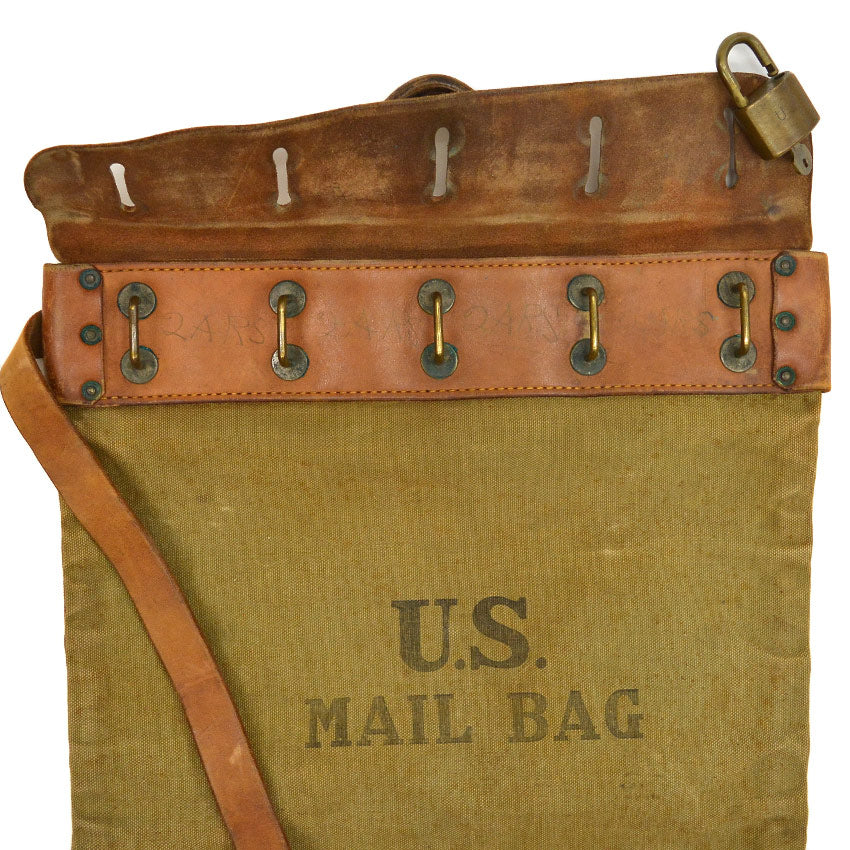 1940's U.S.ARMY WW2 U.S. MAIL BAG 1st TYPE ...