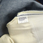 1980's DEADSTOCK Levi's 505 DENIM PANTS Made in 1982... W33 L34