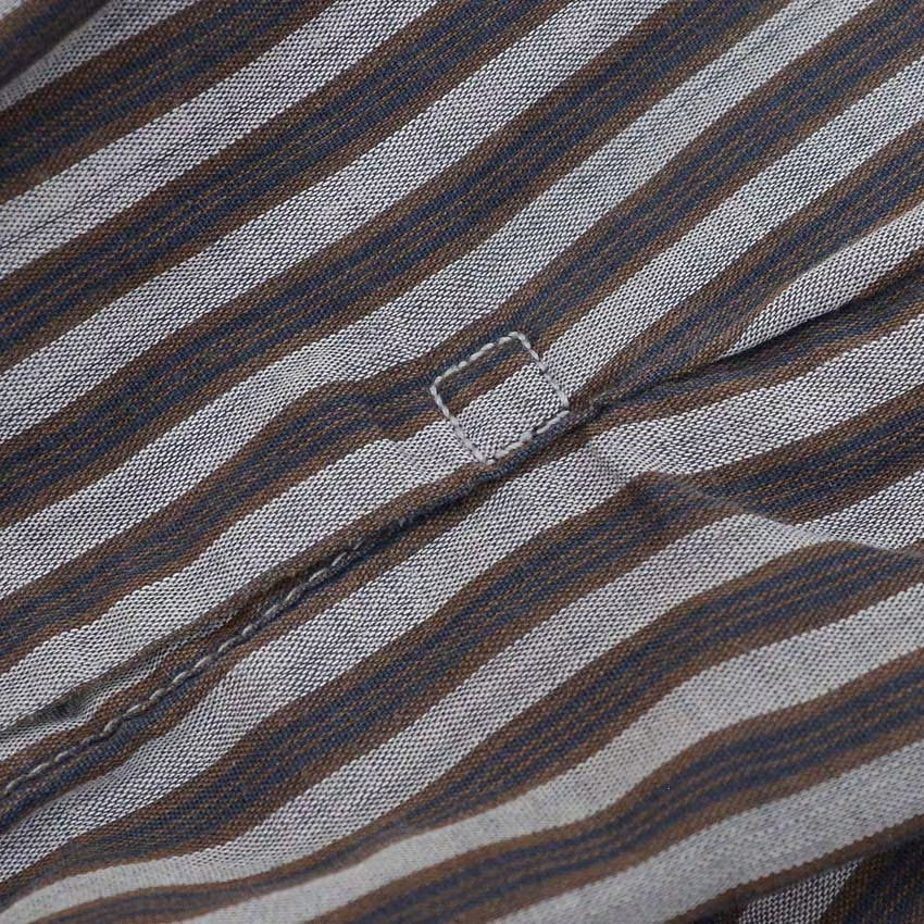 1960's PURITAN AUTHENTIC IVY STYLE STRIPE B/D SHIRT ... M