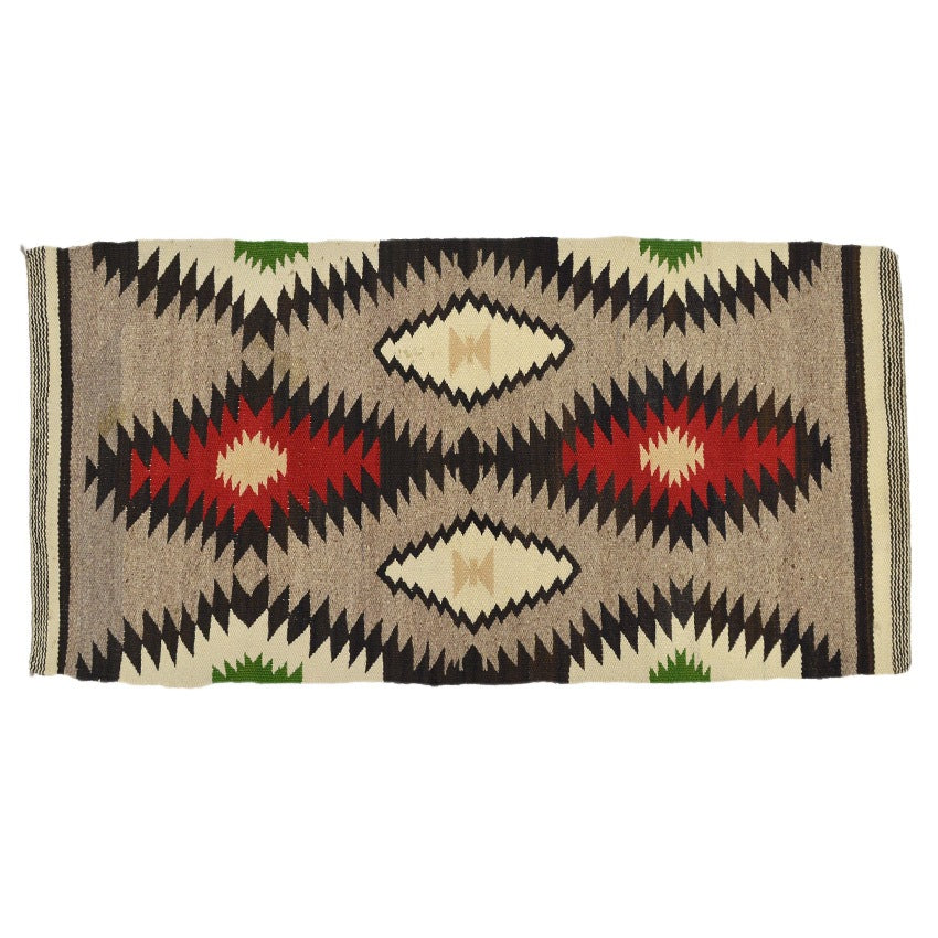 c.1940's NAVAJO RUG EYE DAZZLER ... 104cm×51cm