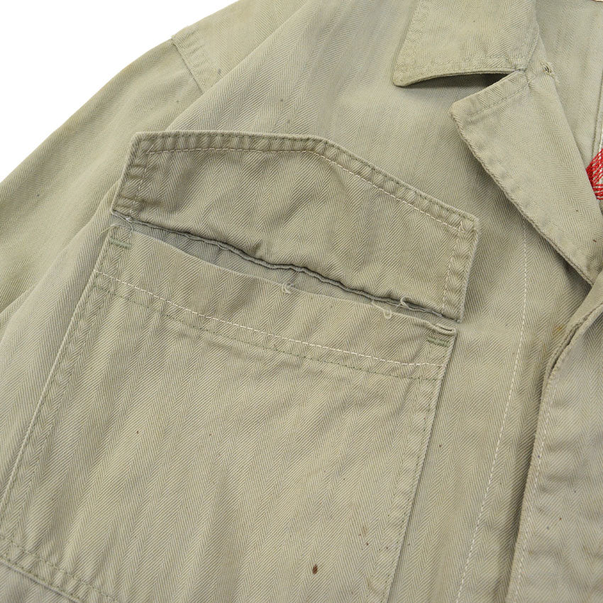 1940's A.RIFKIN&CO. ATLANTIC WHITE FLASH HBT WORK COVERALL 40 ... AS IS