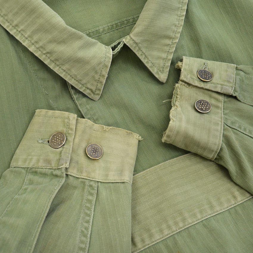 1940's U.S.ARMY WW2 M-42 HBT JACKET TWO TONE ... Fits like 44〜