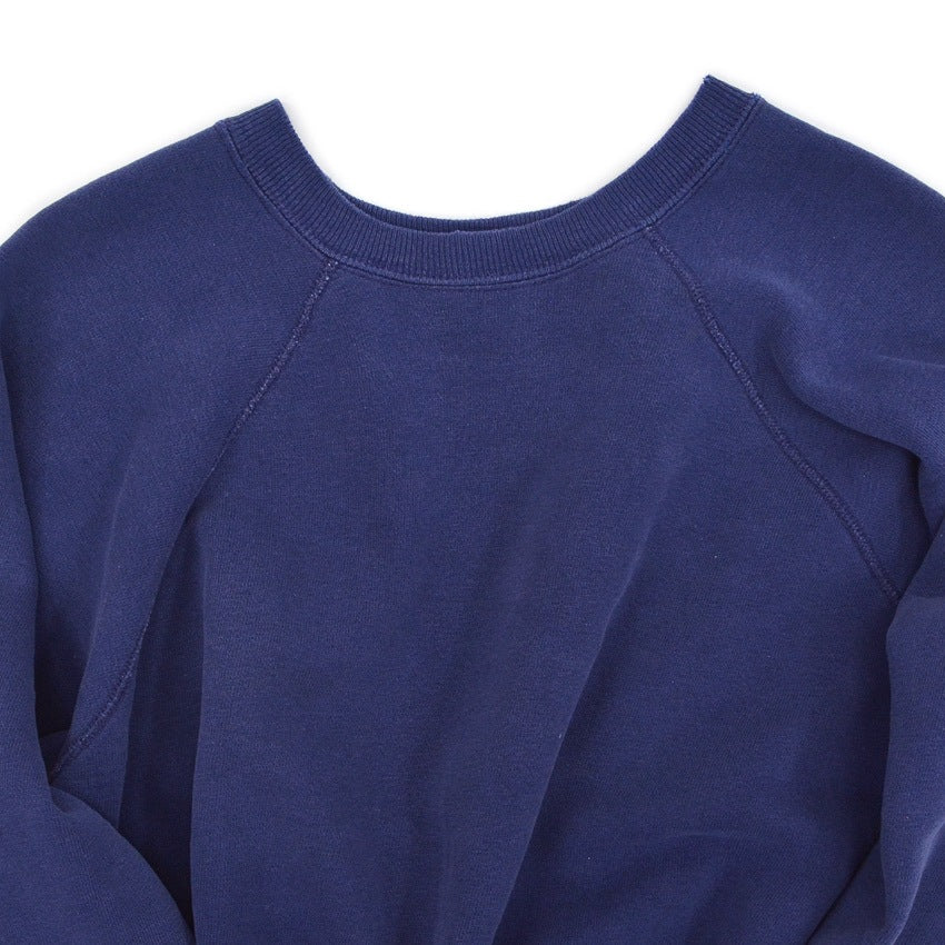 ~1970's SPRUCE Eggplant Navy Blue Sweatshirt Large ... AS IS