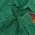 1940's〜 T.S.LANKFORD&SONS PHILLIP66 GREEN COTTON TWILL SHIRT ... 15