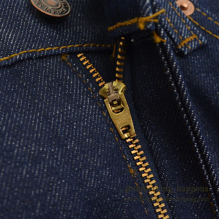 1980's DEADSTOCK Levi's 505 DENIM PANTS... W35 L36