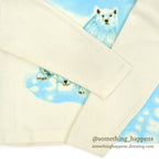 1990's CATALINA POLAR BEAR MOCK NECK FLEECE ...