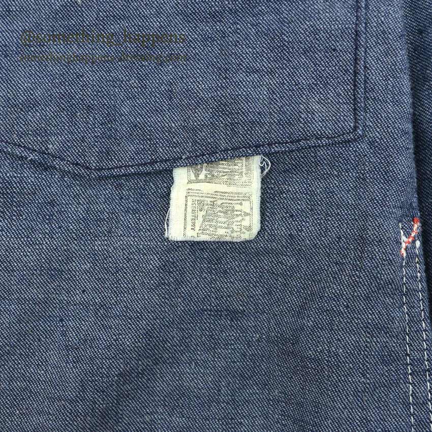 〜1960's BIGMAC DENIM COVERALL DARK ... Fits like 36