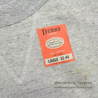 〜1960's DEADSTOCK DERBY BRAND SINGLE V ALL COTTON SWEAT SHIRT 1 ... L