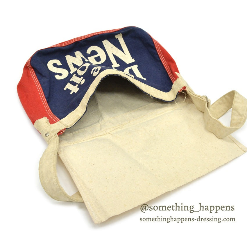 1960's〜 The Detroit News NEWS PAPER BAG 1 ... SMALL