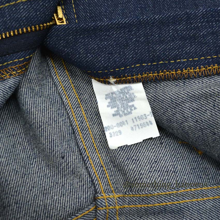 1970's DEADSTOCK Lee 200 DENIM PANTS ... W33 L29