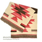 c.1940's NAVAJO RUG DIAMONDS PATTERN...94cm×42cm