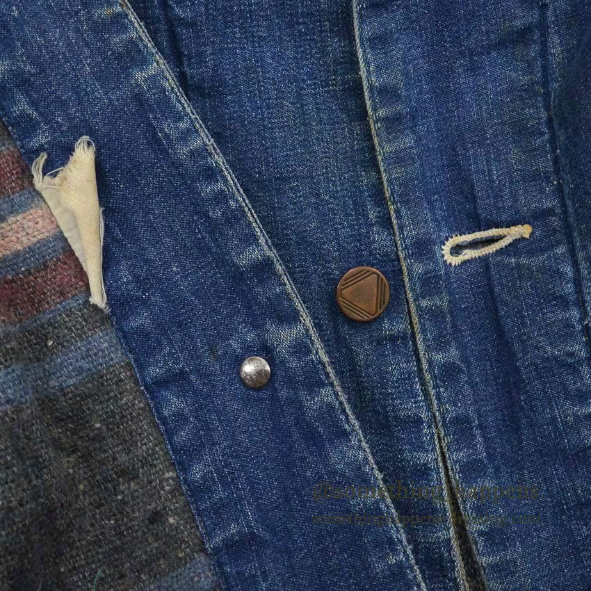 ~1960's HERCULES DENIM COVERALL BLANKET ... Fits like 42