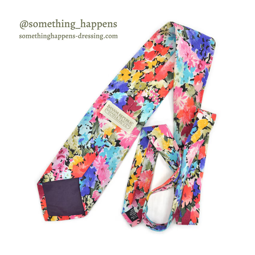 80's BANANA REPUBLIC SAFARI & TRAVEL CLOTHING Co. TIE USA製 ...