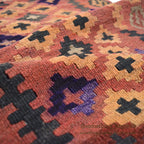 OLD KILIM RUG ... 86cm x 58cm