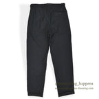 1960's~ EURO BLACK WOOL SLACKS...W32 L31