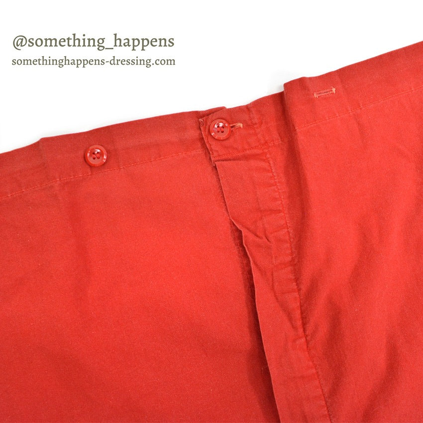 1950's BRENT RYU EMBROIDERY PAJAMAS SHIRT & PANTS...