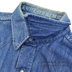 1980's BIGMAC DENIM WESTERN SHIRT ... MEDIUM