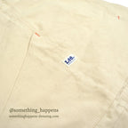 1970s Lee Off-White Overalls, No Wash, Mint... W39/L33