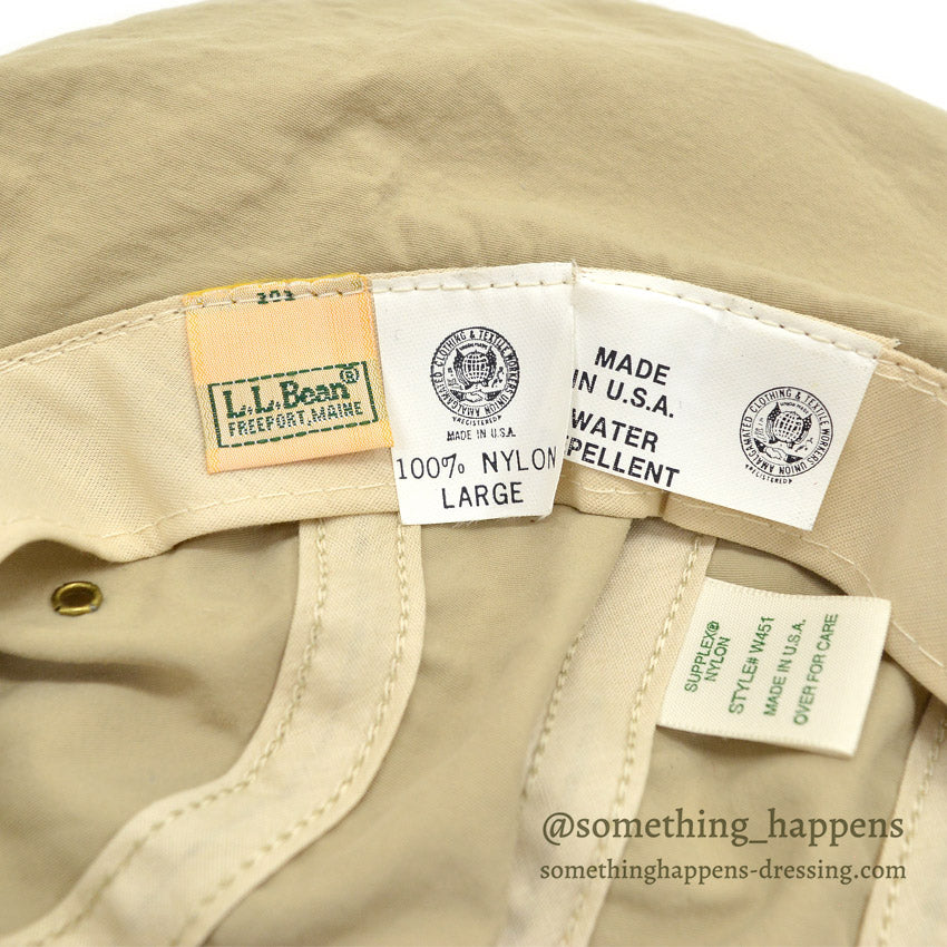 1980's LLBEAN FISHING CAP... LARGE