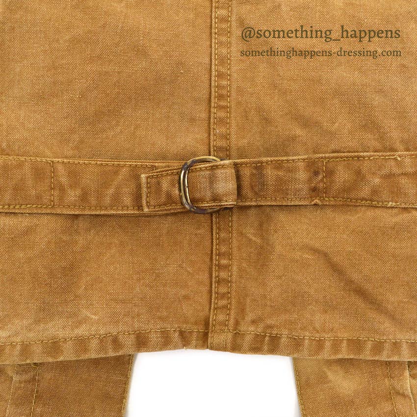 1930's DUXBAK BROWN DUCK HUNTING VEST...