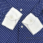 〜1980's HAMPSHIRE HOUSE BY VAN HEUSEN POLKA DOTS SHIRT ... 16-33