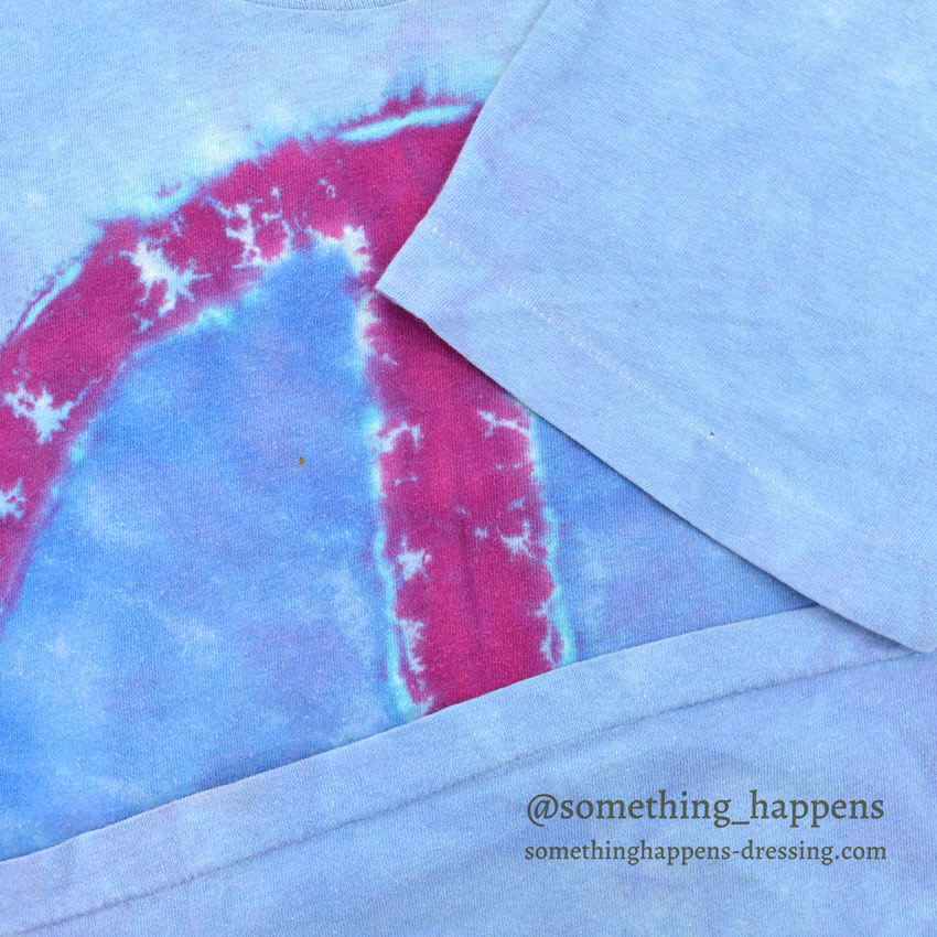 〜1980's HANES PEACE TIE DYE T-SHIRT ... XL