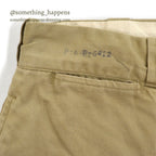 1950's USARMY TROUSERS MEN'S, COTTON UNIFORM TWILL... W31/L30