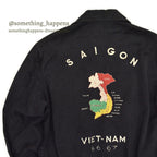 1960s Vietnam Souvenir Jacket (Sizes 66-67) ... L to XL